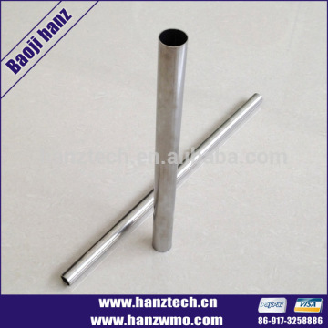 China supplier high purity polished Mo1 molybdenum pipe