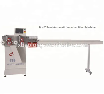 BL-JZ Auto Venetian Blinds Machine