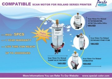 Compatible scan motor for roland series printer
