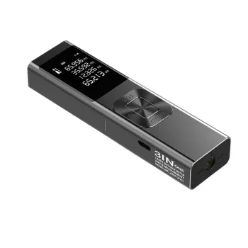 3-in-1 Laser Rangefinder with Cross Laser Line Projector