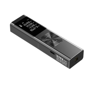3-in-1 Laser Rangefinder with Cross Laser Line Projector