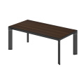 classic design wooden material office tea table