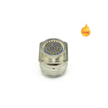 D38999 Series Connectors: 12, 19, 32, 50 Pin Male Circular Aviation Plug Waterproof Connectors
