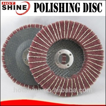 Hotshine Brand Non woven Grinding Disc with the Abrasive Cloth For The Stainless Steel Surface Treatment