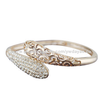 2014 Best Sale Gold-plated Crystal BraceletsNew