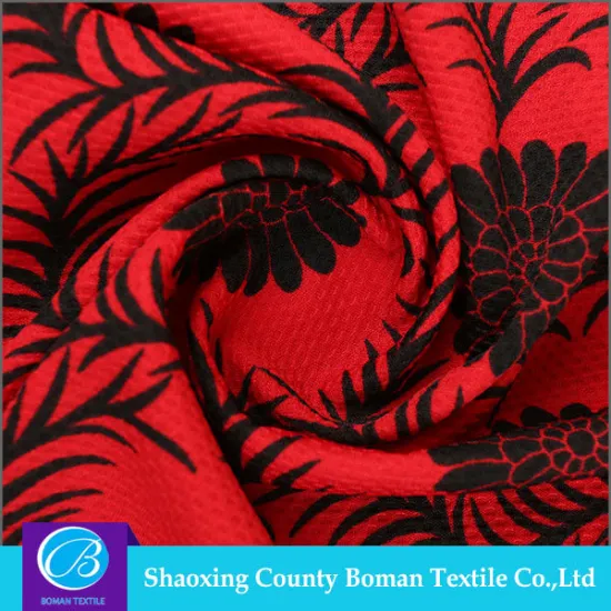 Fashion fabric supplier Latest design Custom 3d printing on fabric