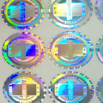 Holographic 3D Rainbow Tamper Evident Labels