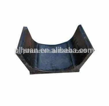 wear resistant and corrosion resistant cast basalt chutes