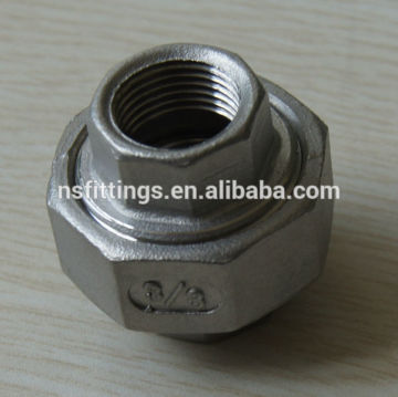 casting pipe fittings union flat