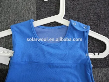 Blue double layer wool sleeping bag