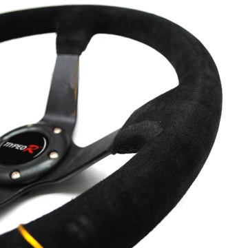 Suede Steering Wheel Deep