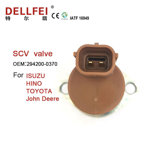 Nouvelle soupape de commande d&#39;aspiration SCV 294200-0370 pour Isuzu