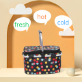 Barns lunchpåse pu färgmönster lunch väska