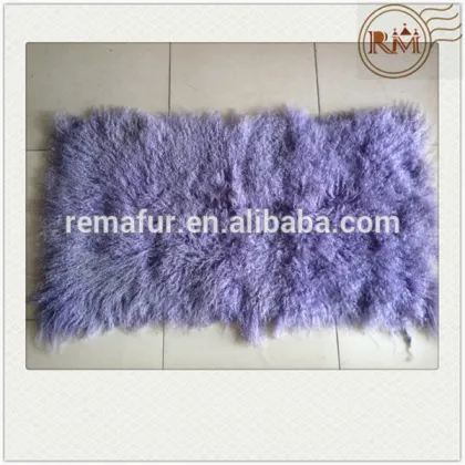 2014 New Home furnishing Real Tibet Sheepskin Plate for pillow