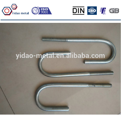 Carbon Steel L or J Hook Bolt/Zinc Plated or HDG Roofing Bolt