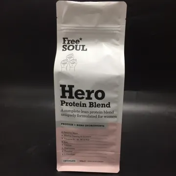 Aluminum Foil Flat Bottom Bag For Chocolate