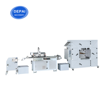 Automatische rol om te rollenafdrukmachine voor een enkele kleurpapier Labels