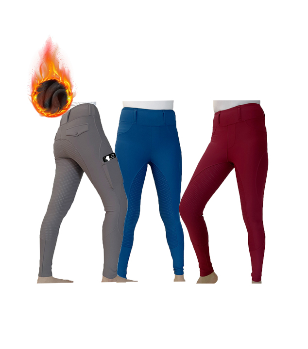 Breeches d&#39;hiver Fleep Horseback Women