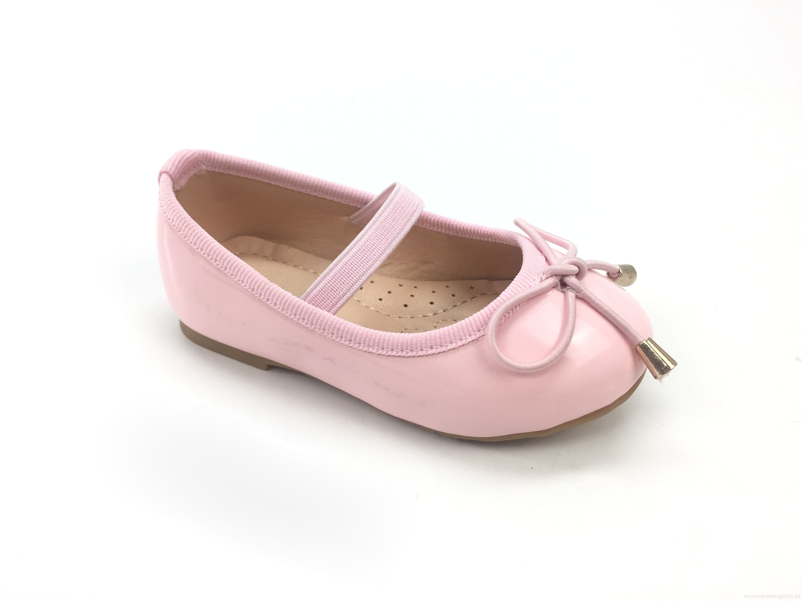 Nuevos zapatos individuales de chicas coreanas arco negro