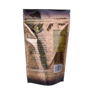 Hot sale Clear laminated material Flexible Packaging Stand Up Doy Pack