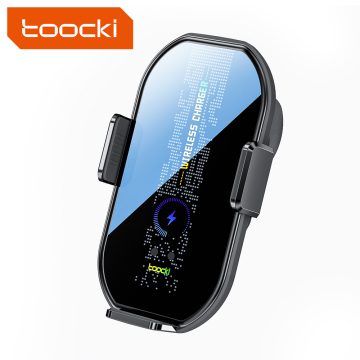 Toocki Wireless Power Bank Car Charger with Magnetic Phone Holder