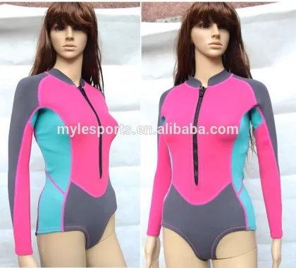 2015 fashion and top design customize wetsuits for women plus size in stock