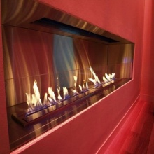 Stainless Steel Bio fuel Fireplace Insert