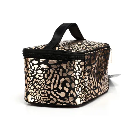 Cosmetic Bag Women Leather Travel Make Up Necessaries Organizer Makeup Brush Case Makeup Organizer Case Bag