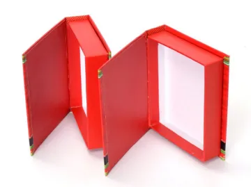 Luxury Printed Red Paper Gift Christmas Paper Box