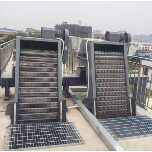 Limpador automático de tela de tela de barra mecânica