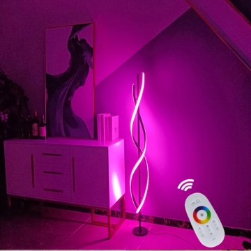 Minimalist Industrial Style LED Floor Lamp