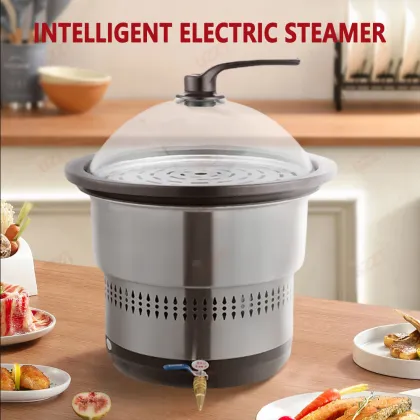 Intelligent 10L Multi-layer Electric Steamer - Multi-function Timer Hot Pot