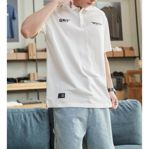 Kurzarm-Ebene-kundenspezifische Design-Men&#39;s Poloshirts