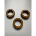 Rulon J ゴールドカラー PTFE ベースの材質ガイド