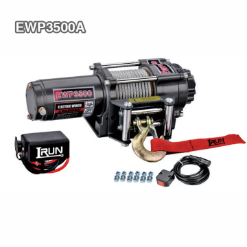 3500lb Electric UTV Winch with Waterproof Control Box