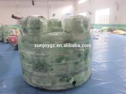 Cheap Price 30pcs Inflatable camouflage Shooting Paintball Bunker speedball for Outdoor