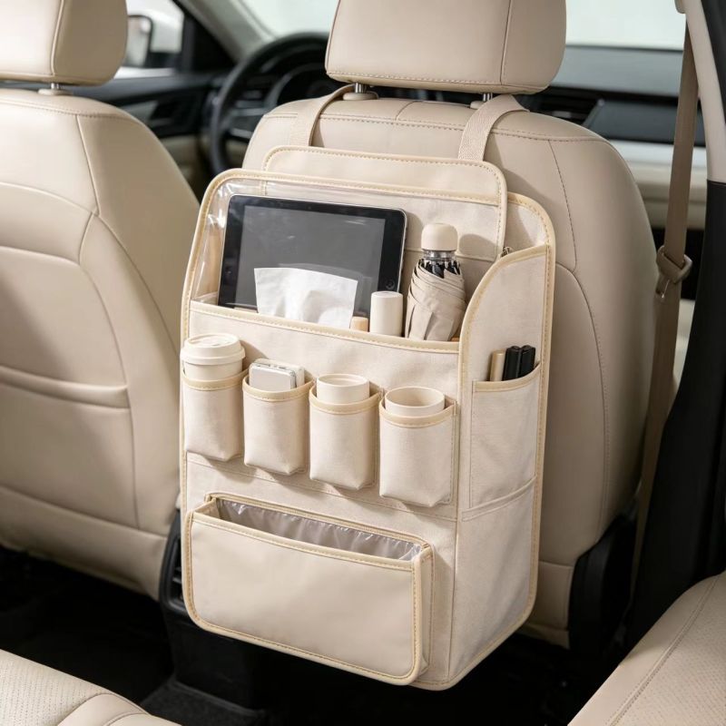 Multifunctional Oxford Car Seat Back Pouch