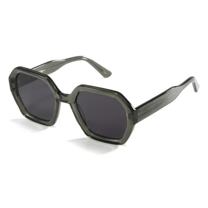 Hexagon Polarized Acetate Eyewear