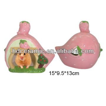 Hamster cage,ceramic hamster cage,decorative hamster house