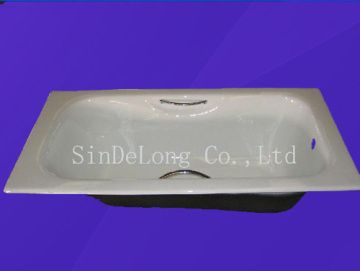 cast iron bathtub LJ with handles