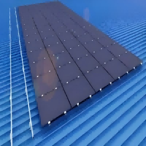Aluminum alloy anodized rooftop structures