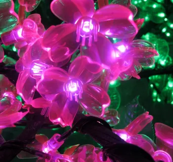 Red Color LED Christmas Maple Tree Light for Outdoor Lighting