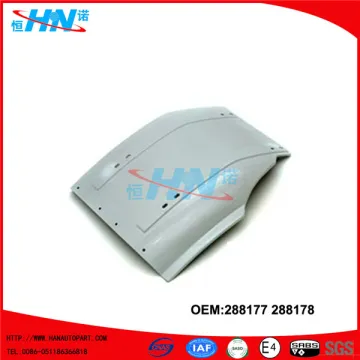 White Rear Mudguard 288177 288178 Scania Truck Body Parts
