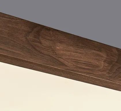 Solid Wood Pendant Light for Office - Wood Chandelier Bar Light