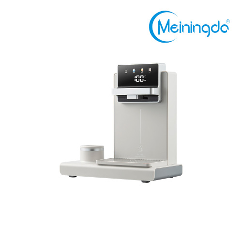 Elegante distributore d'acqua bianco per hotel dal design intelligente