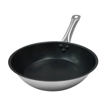 Nonstick Stainless Steel Induction Frying Pan