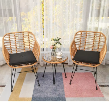 Elegant Outdoor Rattan Chair for Garden Living