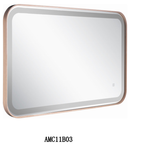 Make up Specchio da bagno rettangolare LED MC11