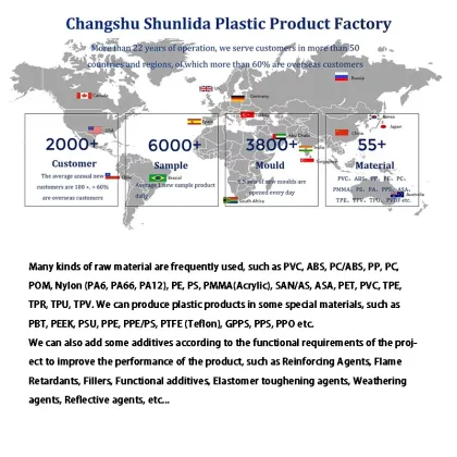 Plastic Square Frame Tube