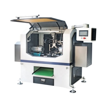 CNC Automatische Doppelkopf -Abkämpfer- und Abgussmaschine für Rohre und Röhrchen
